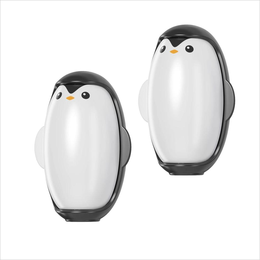 Washable Lint Remover Large Penguin Clothes Roller Portable Pet Hair Remover Dust Removal Brush Hair Sticky Cleaning Tools