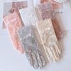 Breathable Lace Summer Sun Protection Gloves Sunscreen Gloves Anti Ultraviolet Ice Silk