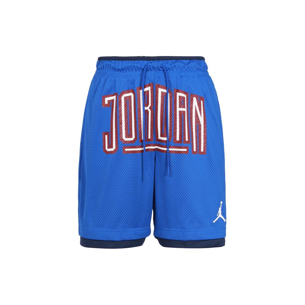 Jordan Mesh Basketball Sports Shorts Men Bottoms Blue DA7207-480