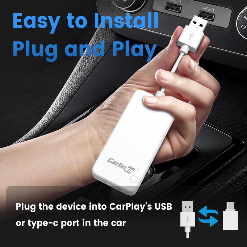 HD2CP CarlinKit Адаптер CarPlay на HDMI HD Видеовыход Конвертер для ТВ-стиков Игровой Консоли ТВ-приставки Компьютера Зеркалирование Экрана