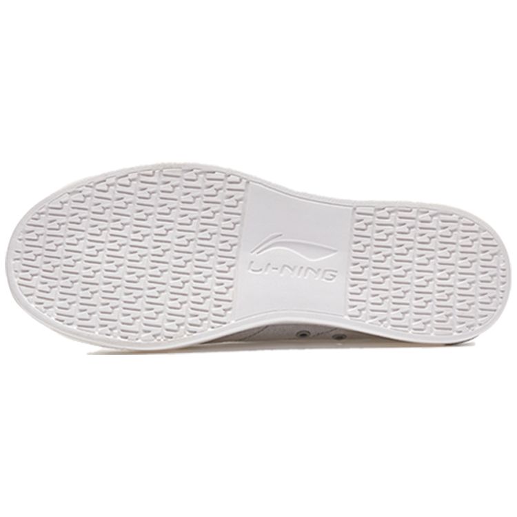Li-Ning Прочные дышащие нескользящие низкие парусиновые туфли мужские кроссовки сине-белые AGCQ037-2