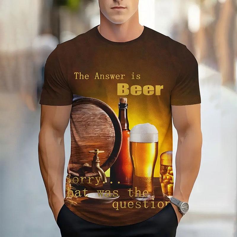 Летняя новая мужская футболка, модная, простая, градиентная, 3D-печать, топы с короткими рукавами, мужская дышащая одежда с круглым вырезом и короткими рукавами