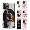 Смешной Бернский зенненхунд Чехол для телефона cover Для iPhone 17 Air 15 16 16e 14 13 12 11 Pro Max Coque Для Apple PLUS fundas