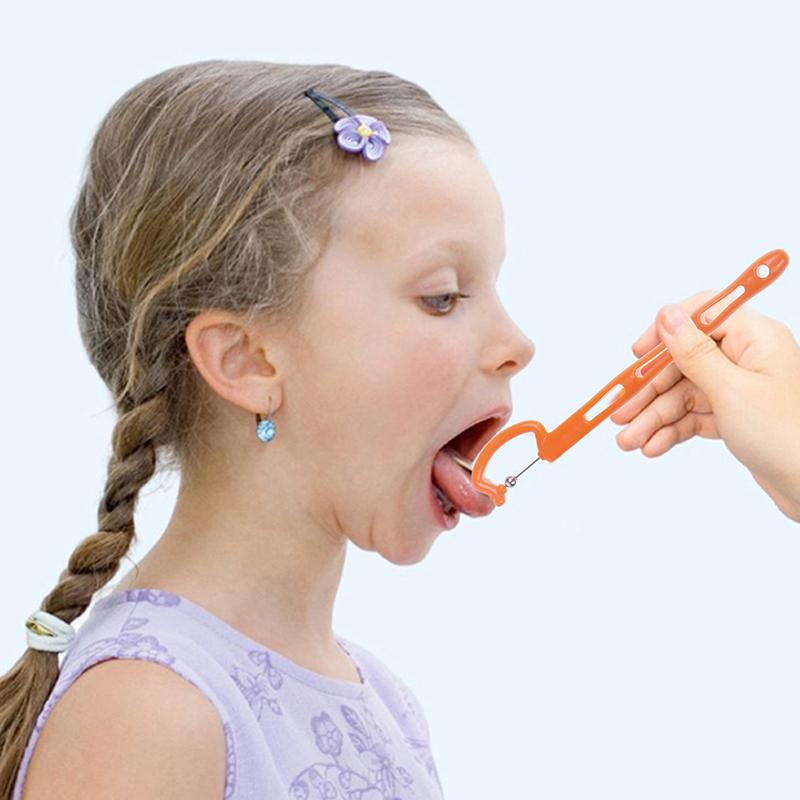 4 шт. Детское упражнение для кончика языка для взрослых детей, логопедия, аутизм, сенсорная реабилитация, оральный тренажер для мышц языка, разговор