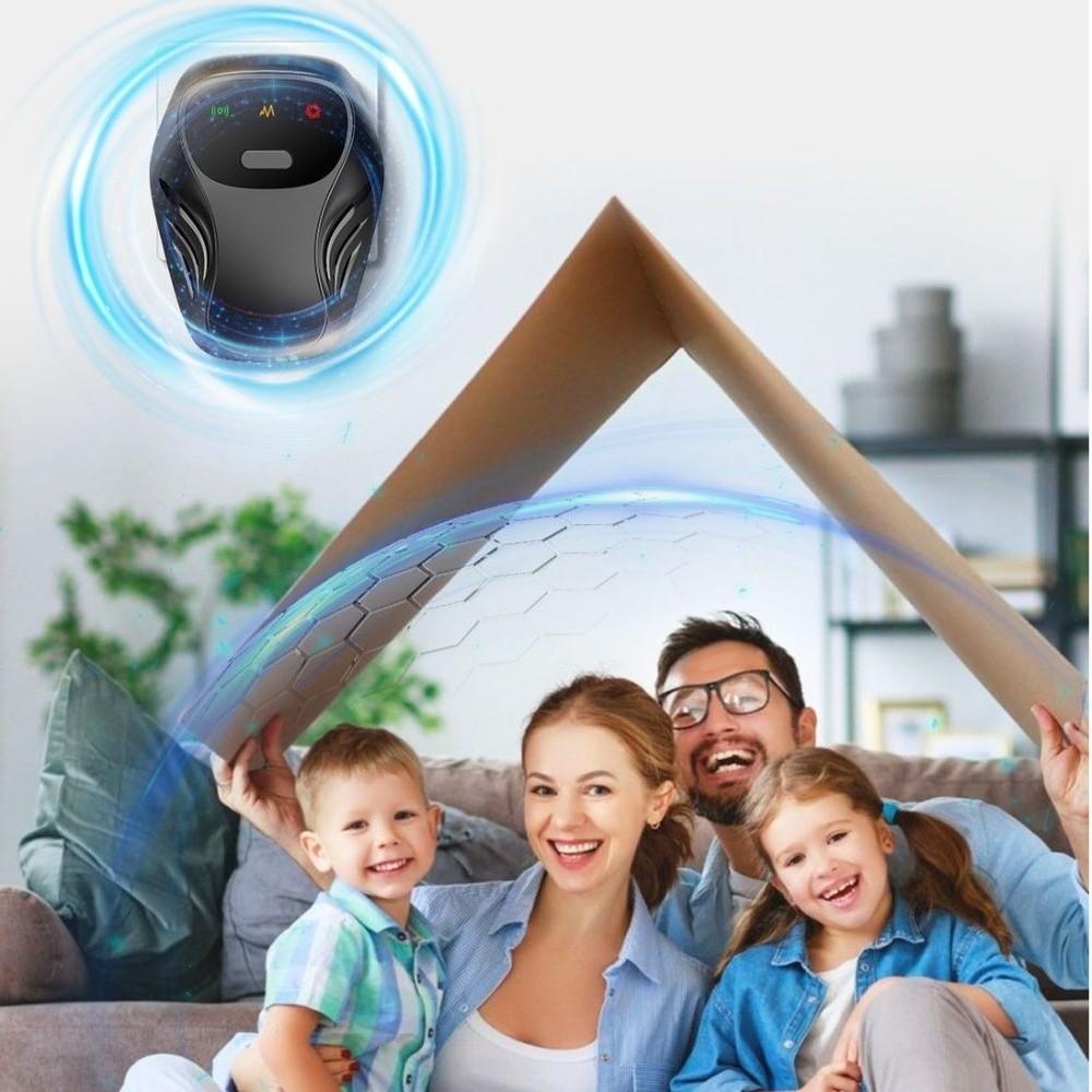 Эффективный Ультразвуковой Отпугиватель Грызунов и Насекомых 360° Всесторонний Репеллент Контроль Вредителей
