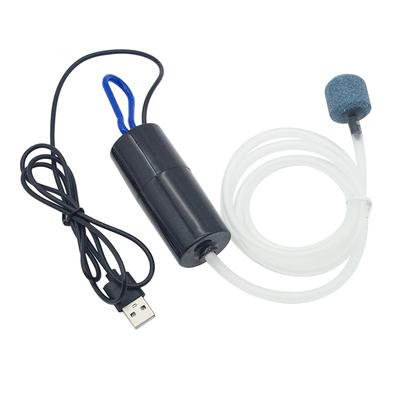 Портативный USB-аквариумный воздушный насос, бесшумный воздушный компрессор, портативный мини-оксигенатор, оксигенатор, аксессуары для аквариума, 5 В