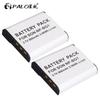 PALO 2Pcs NP-BG1 NPBG1 NP BG1 Li-ion Battery 3.6V 1300mah for Sony HX10 W30 DSC-W210 W100 W110 W120 H10 T100 HX30 W100 Camera