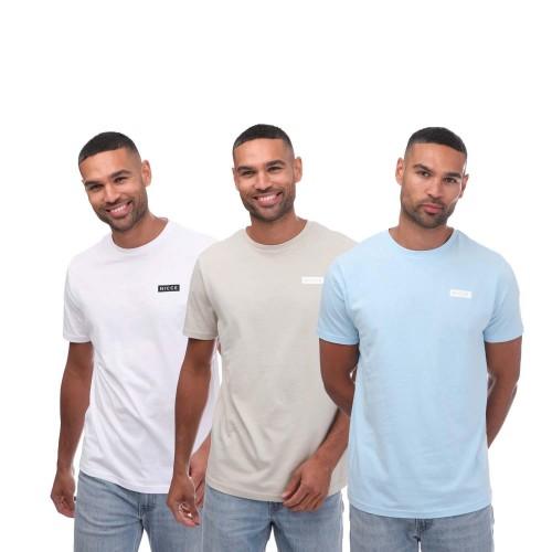 Nicce Mens Asuka T-Shirt (Pack of 3)