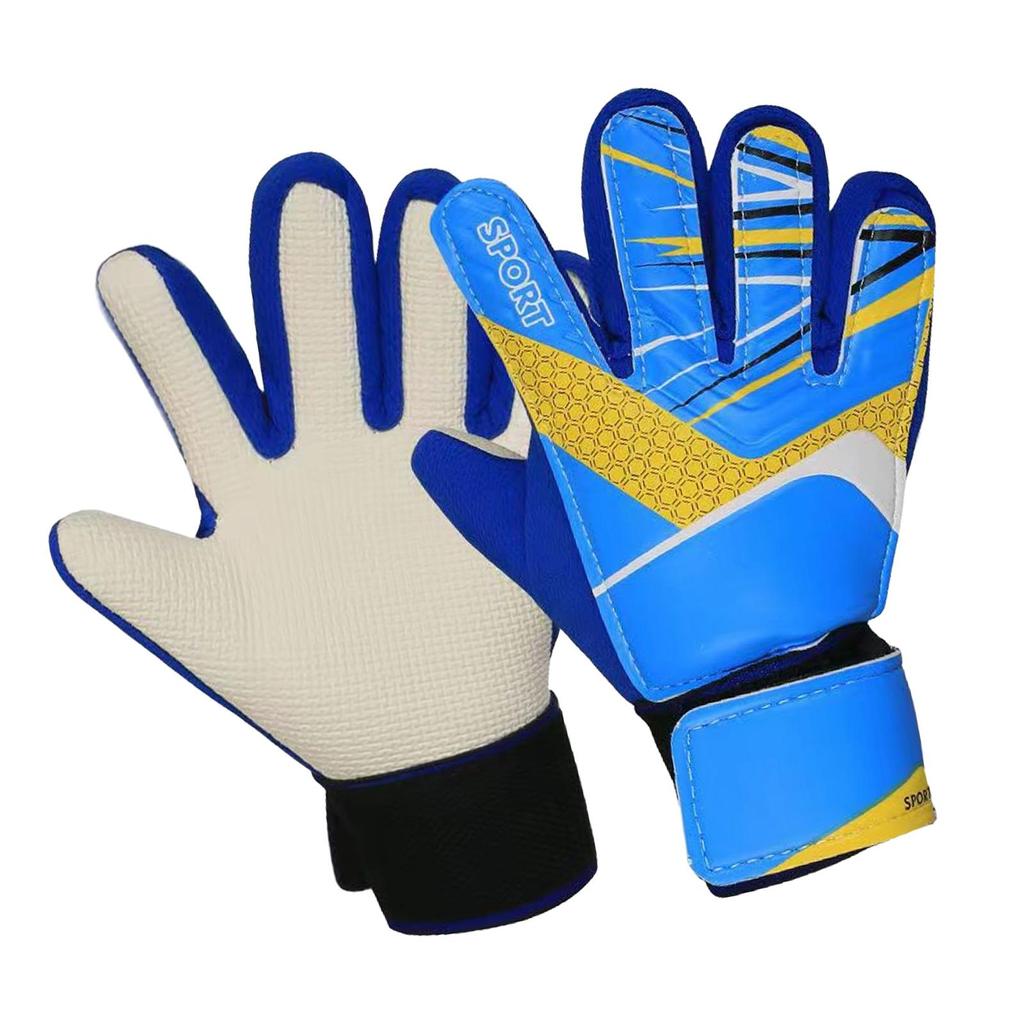 Adult Soccer Goalkeeper Gloves Sports Equipment Gift Trendy Strong Grip Practical Anti Slip Protective Lightweight for Beginner