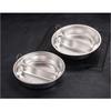 Stackable Divided Food Steamer Tray Round Steaming Plate Stainless Steel Steaming Basket  Vegetable