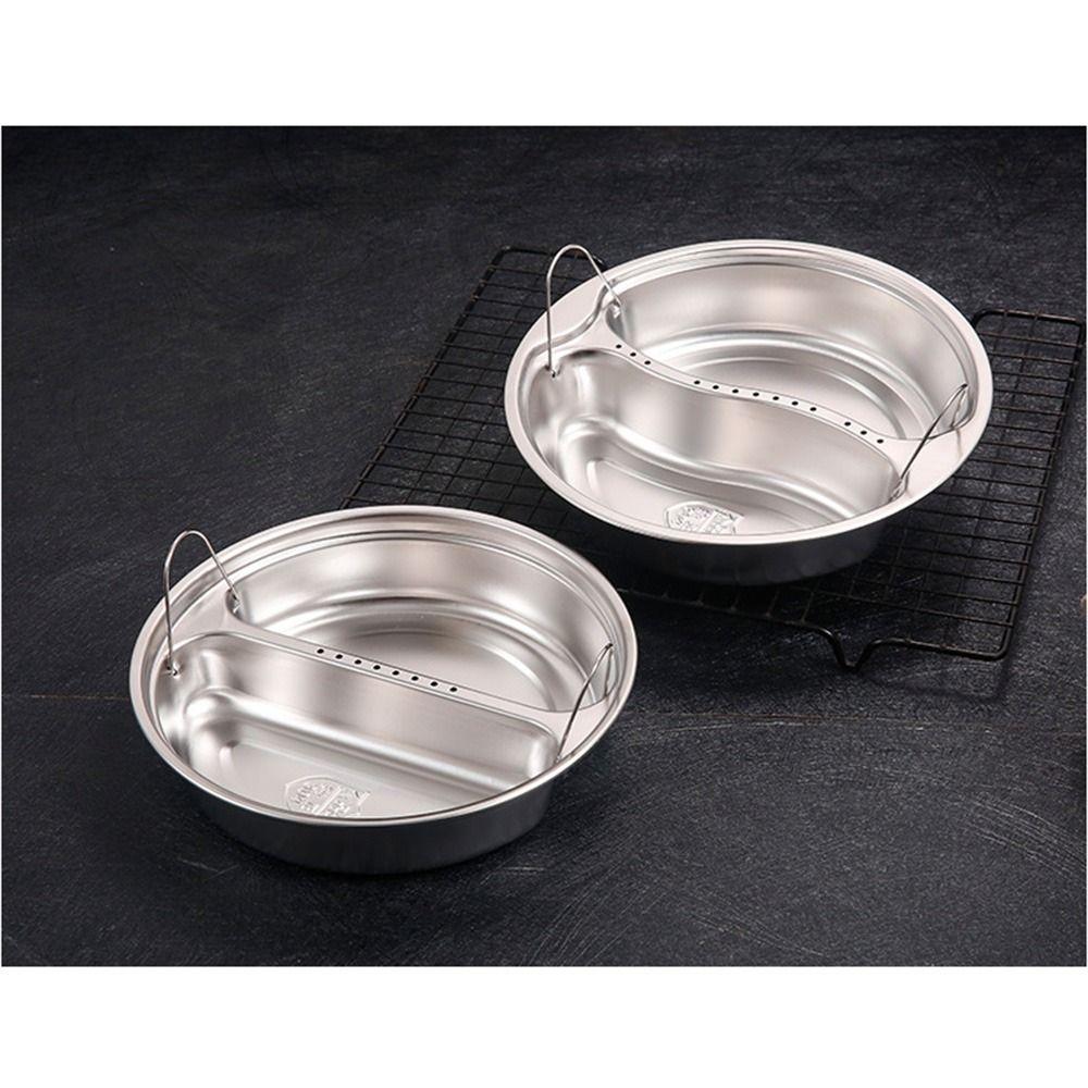 С ручками Пароварка из нержавеющей стали Складывающиеся в стопку вставки для пароварки Форма для еды Кухонная утварь