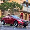 1/32 Benz C-Class C260L Alloy Car Model Diecasts Metal Toy Vehicles Car Model Simulation Sound and Light Collection Kids Gift