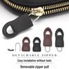 Universal Removable Rubber Zipper Puller for Bags and Clothing Accessories