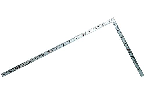 Shinwa Sokutei Изогнутый Shaku Flat Pita Silver 1 Shaku 6 Размер для плотников Задний угол Шкала 10598