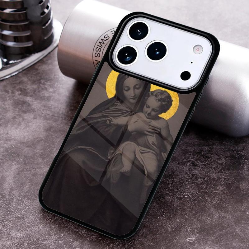 New Virgin De Guadalupe Phone Case for iPhone 17 16 15 Pro Max Air 14 13 12 11 Plus Shockproof Capa Cover