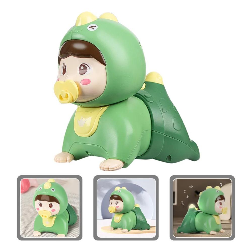 Музыкальная ползающая черепашка Игрушки для младенцев Игрушки для лежания на животе со светом и звуком Ранняя развивающая игрушка для младенцев Подарки на день рождения для мальчика девочки