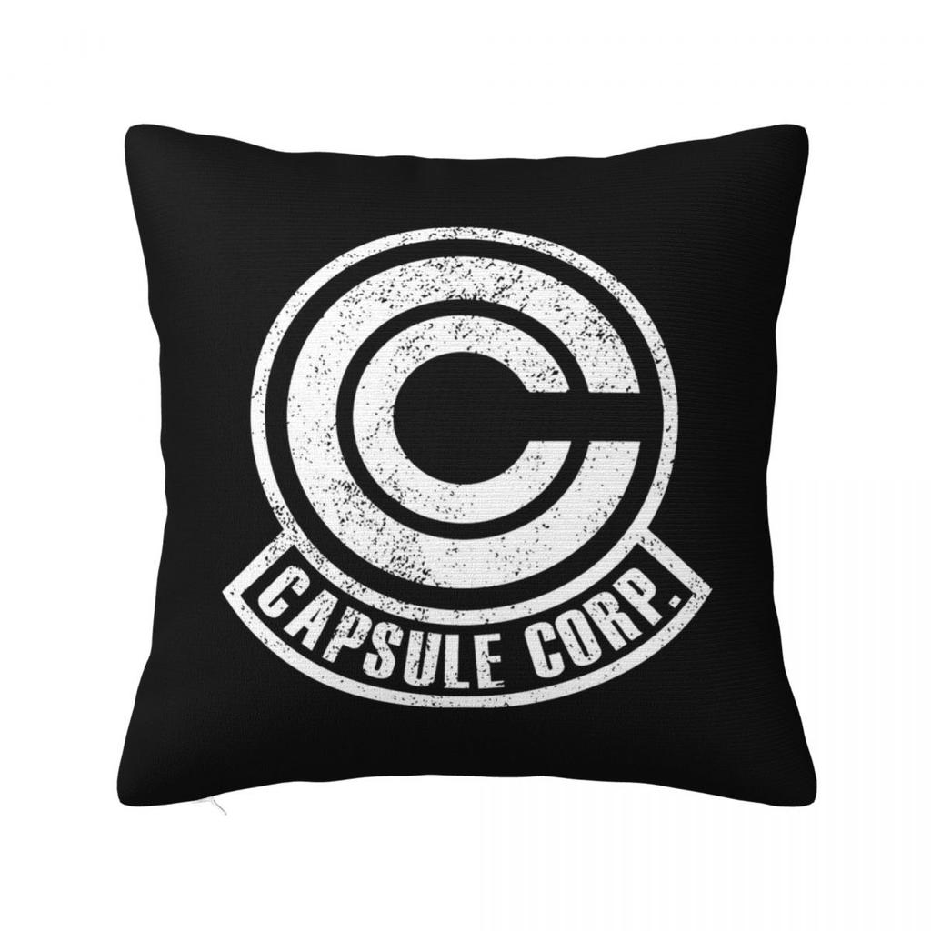 Capsule Corp Square Pillowcase Pillow Cover Polyester Cushion Decor Comfort Throw Pillow for Home Car
