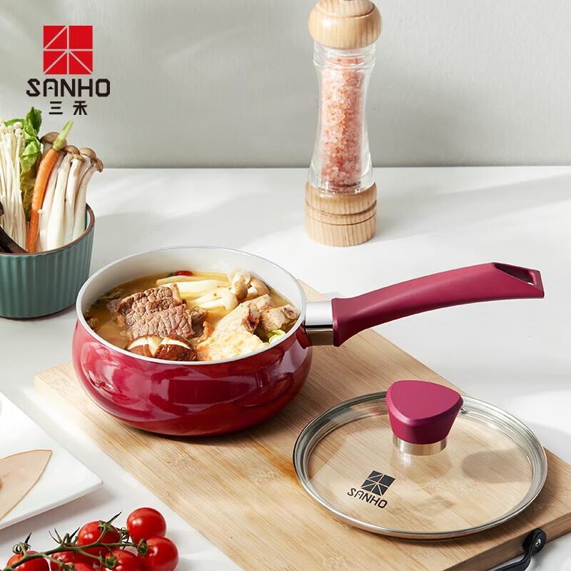 SANHO Молочник с антипригарным покрытием, сотейник