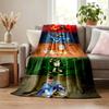 Avatar The Last Airbender blanket Flannel Blanket Soft Cozy Plush Throw for Sofa Bed Lightweight Home Decor