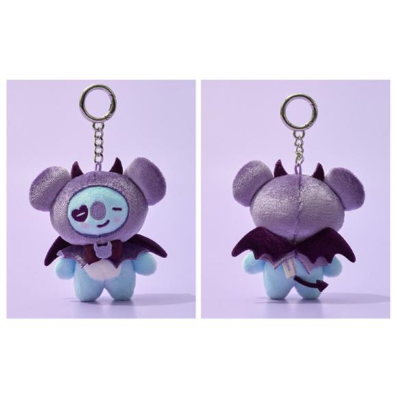BT21 Брелок для ключей Angel and Villain Villain с плюшевой куклой (7 вариантов)