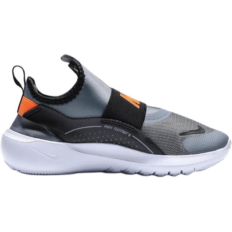Nike Flex Runner 4 PS Холодный Серый Тотал Оранж Черный Детские Кроссовки Тотал-Оранжевый-Черный IF2894-005