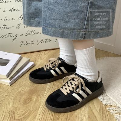 Осенняя новая женская обувь ретро повседневная универсальная белая обувь 5605