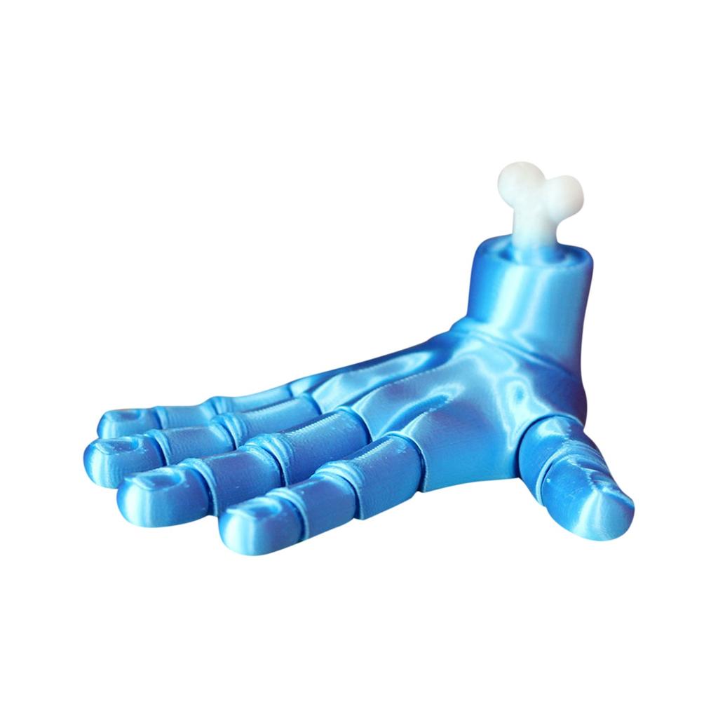 3D-печатная пластиковая модель руки на Хэллоуин, страшный шарнирный костюм, украшение для косплея на Хэллоуин