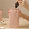 Portable Eyewear Storage Bag Soft Earphone Bag Automatic Closing Makeup Pouch  Reading Glasses