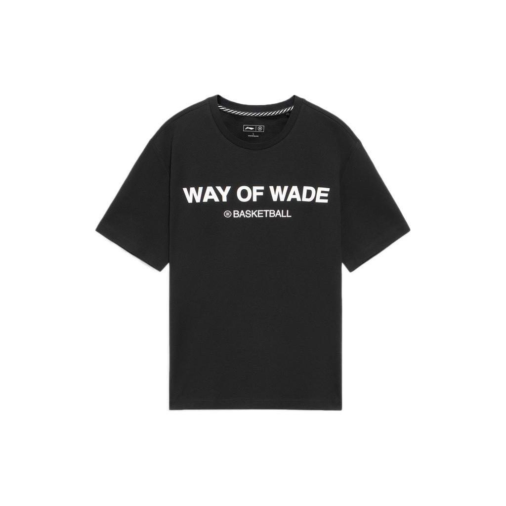 Футболки Li Ning Wade Collection Мужские с круглым вырезом Умеренный прямой крой AHSS439-1