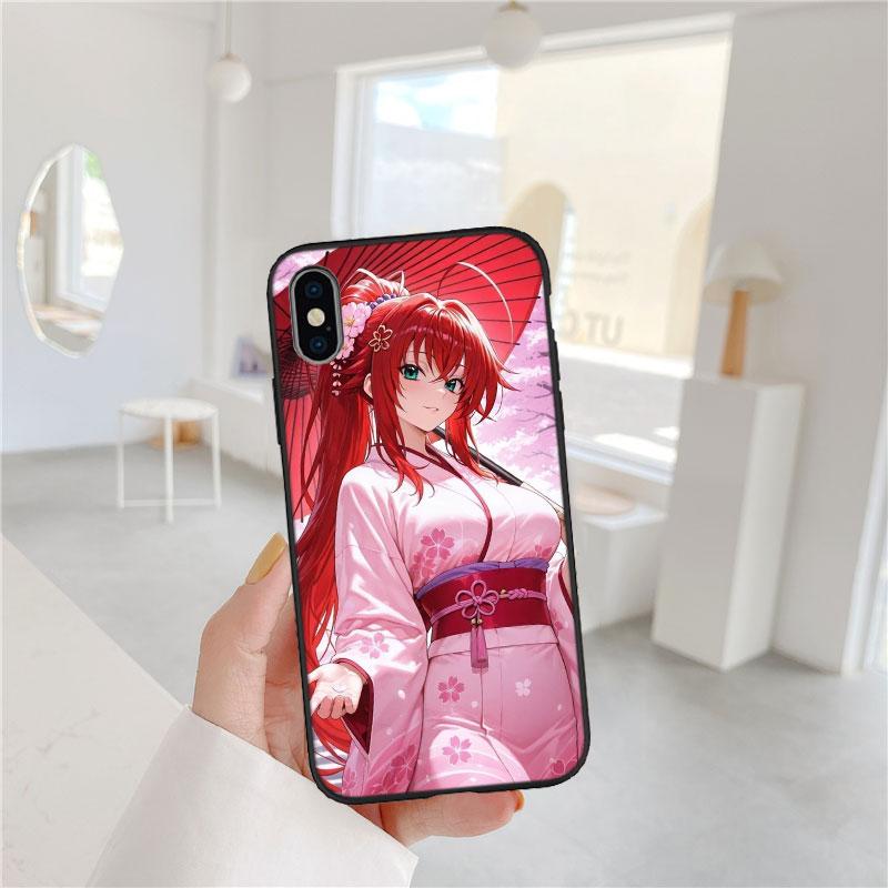 LO84 Чехол-оболочка Rias Gremory для телефона Redmi Note 8 9 Pro Max 9S 9T 9C NFC 8T 8A 10A A4