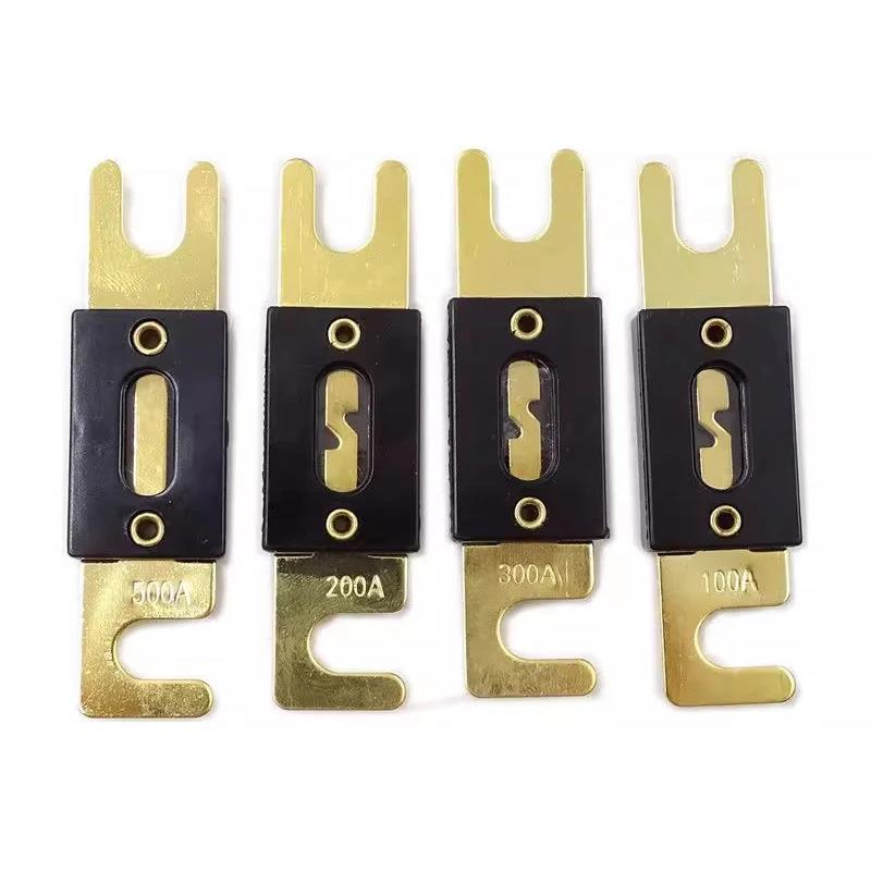 ANL Fuse 30 40 50 100 125 150 250 300 400 500A AMP ANS Automotive Fuse Holders Fusible Link Bolt-on 1Set Fuse Holders1