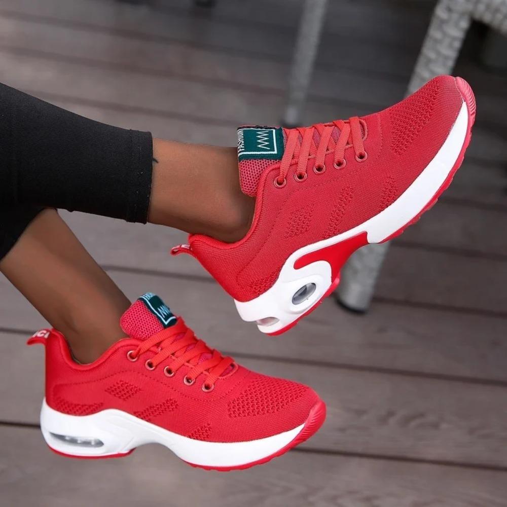 Women Platform Casual Sneakers Shoes Mesh Breathable Running Shoes Chunky Summer Sports Tenis Shoes 5 Luxury Vulcanize Shoes