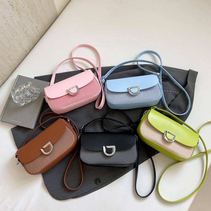 Simple 2025 New Spring Fashion This Year Popular Flip Casual Messenger Handbag Bag Women