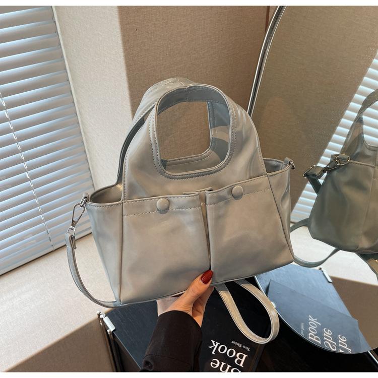 Сумка большой вместимости для поездок на работу, женская новая весенне-летняя ретро-универсальная сумка через плечо, сумка-тоут для студенток