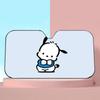 Cute Cartoon Puppy P-Pochacco Windshield Sunshade Anime Cute Car Front Windshield 70x130cm Sun Visor Heat Reflector