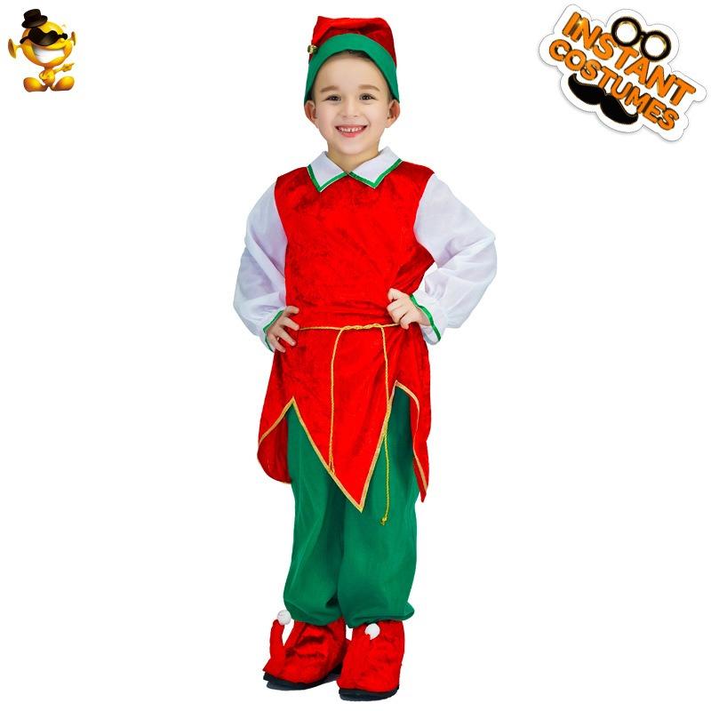 Christmas Children's Suit, Santa Claus Costume Combination, Masquerade Ball Children's Day Stage Performance Costume