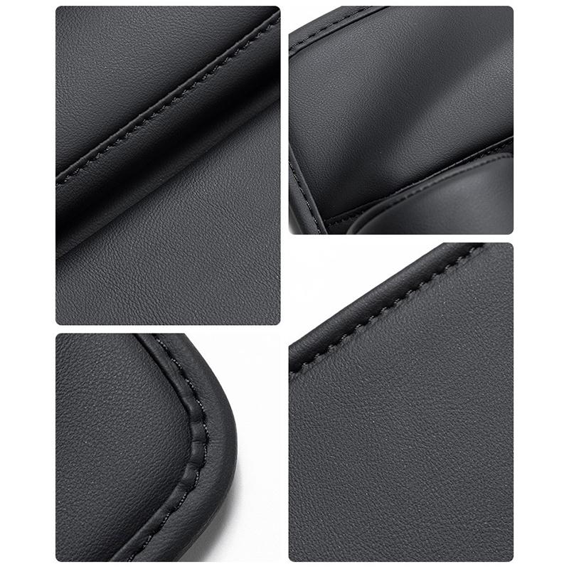 Сумка для автомобильного сиденья из искусственной кожи, сумка для хранения для автоконсоли, боковой разъем для сиденья, органайзер-наполнитель, автомобильный карман для укладки, карман для уборки