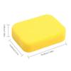 SEAMETAL Автоаксессуары Восковая губка Супермягкая Полировка Сотовая Автомобильная Желтая Губка Блок