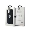 Karl Lagerfeld Silicone Karl & Choupette Magsafe - Etui Iphone 15 Plus / 14 Plus (Czarny)