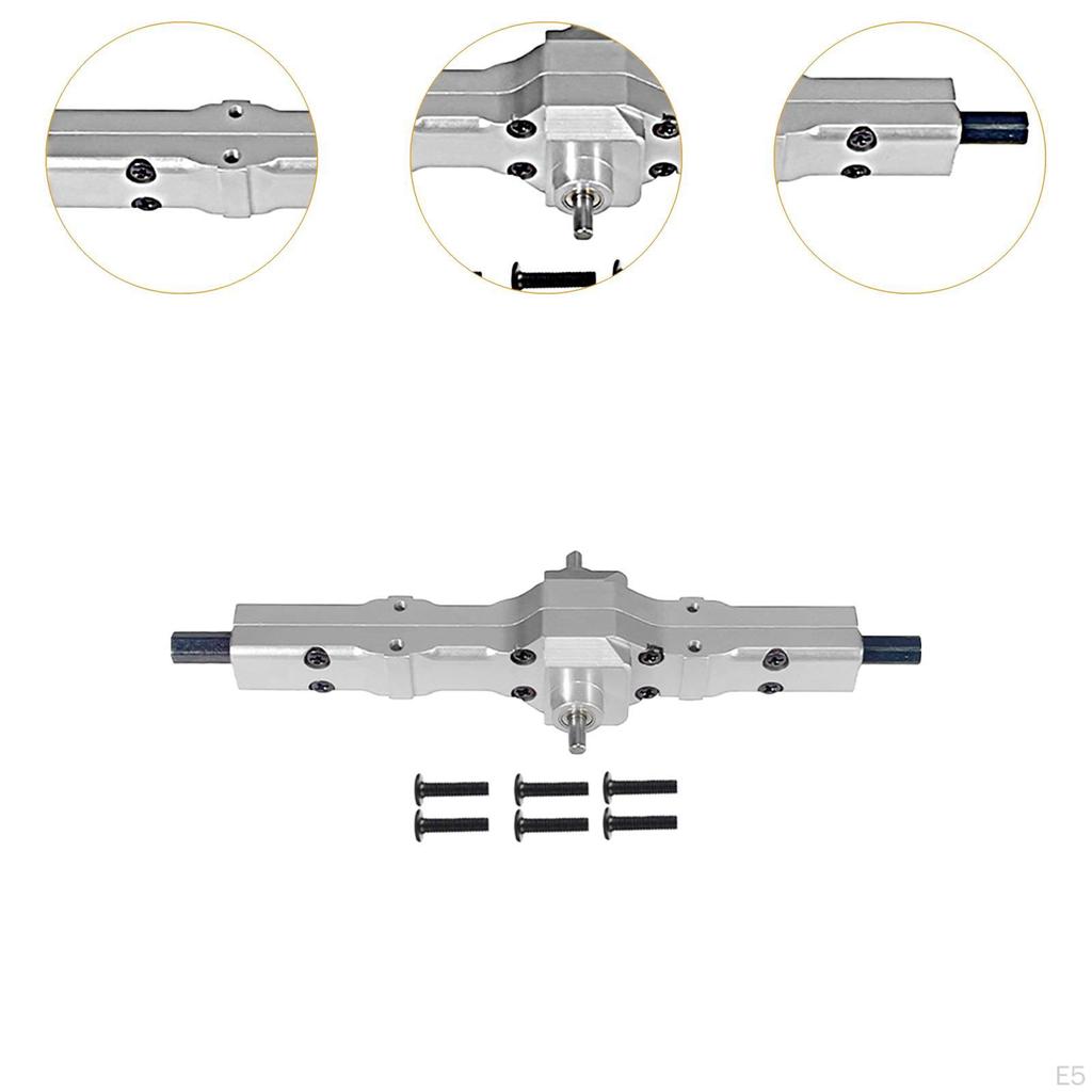 Middle Bridge Axle RC Metal DIY Parts Aluminum Alloy 1/16 Spare Set