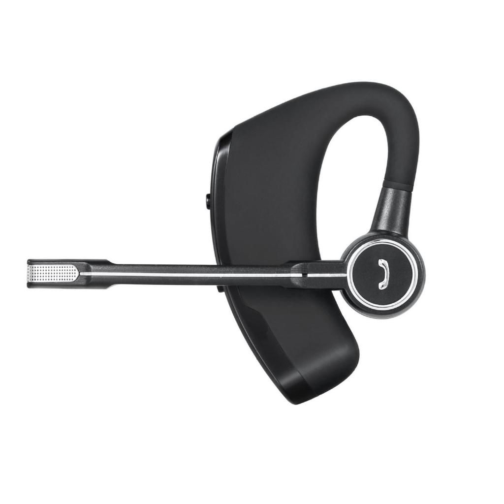 Деловая стерео Bluetooth-гарнитура V8S с голосовым оповещением, шумоподавлением и цифровым дисплеем.