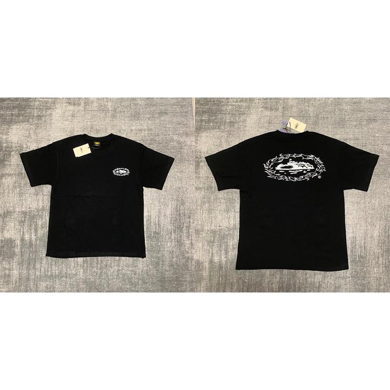 Corteiz Alcatraz Print Tee Unisex Streetwear Hip Hop Skateboard Casual Cotton T-Shirt Loose Fit