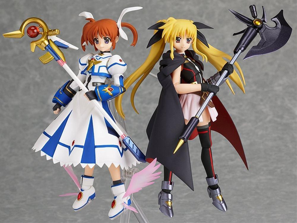 Figma Magical Girl Lyrical Nanoha ФИЛЬМ 2nd Fate Testarossa Lightning Form окрашенная подвижная версия A. (Немасштабная фигурка из АБС и ПВХ)