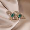 Exquisite Flying Wings, Bird Brooch, High-end Light Luxury Pearl Animal Pin, High-end Women's Coat, Suit Corsage