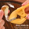 Нержавеющая сталь Чеснокочистка Инструмент для снятия кожуры Лукочистка Эргономичный ручной пинцет для чистки чеснока Зажимы Плоскогубцы для быстрой очистки