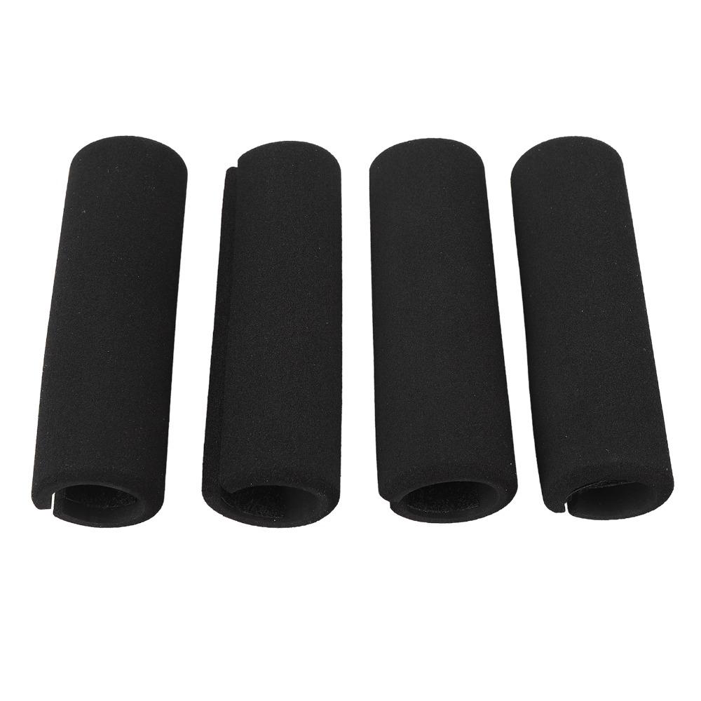4Pcs Soft & shock absorbing NBR Foam Grip Hook and loop design Bar Cover Sports gear renovation