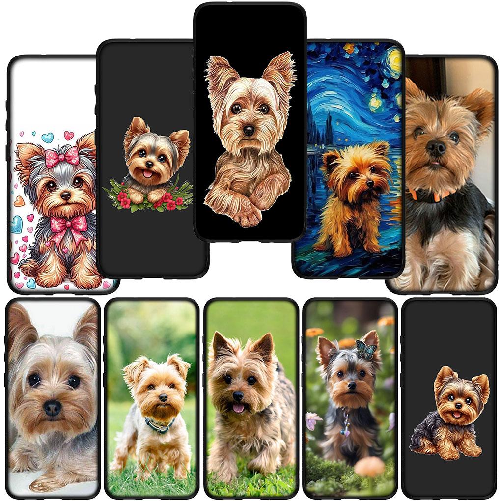 Йоркширский Терьер Йорки Собака Чехол для Питомца для Samsung Galaxy S21 S20 Fe S23 S22 Ultra S8 Plus A25 A12 A13 A21S A73 + Чехол