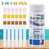 50pcs/set Pool Test Paper Accurate Swimming Water Test Kit 3in1 Practical Water Hot Tub Swimming Pool Spa Testing Strips Kit