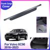 For Volvo XC90 T6 T8 2016~2024 Rear Trunk Cargo Cover Car Partition Board Security Shield Shade Curtain Auto Interior Accessorie