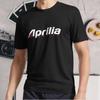 Новая футболка Racing Aprilia Черная футболка Active Logo Футболка Смешная Размер S - 5XL